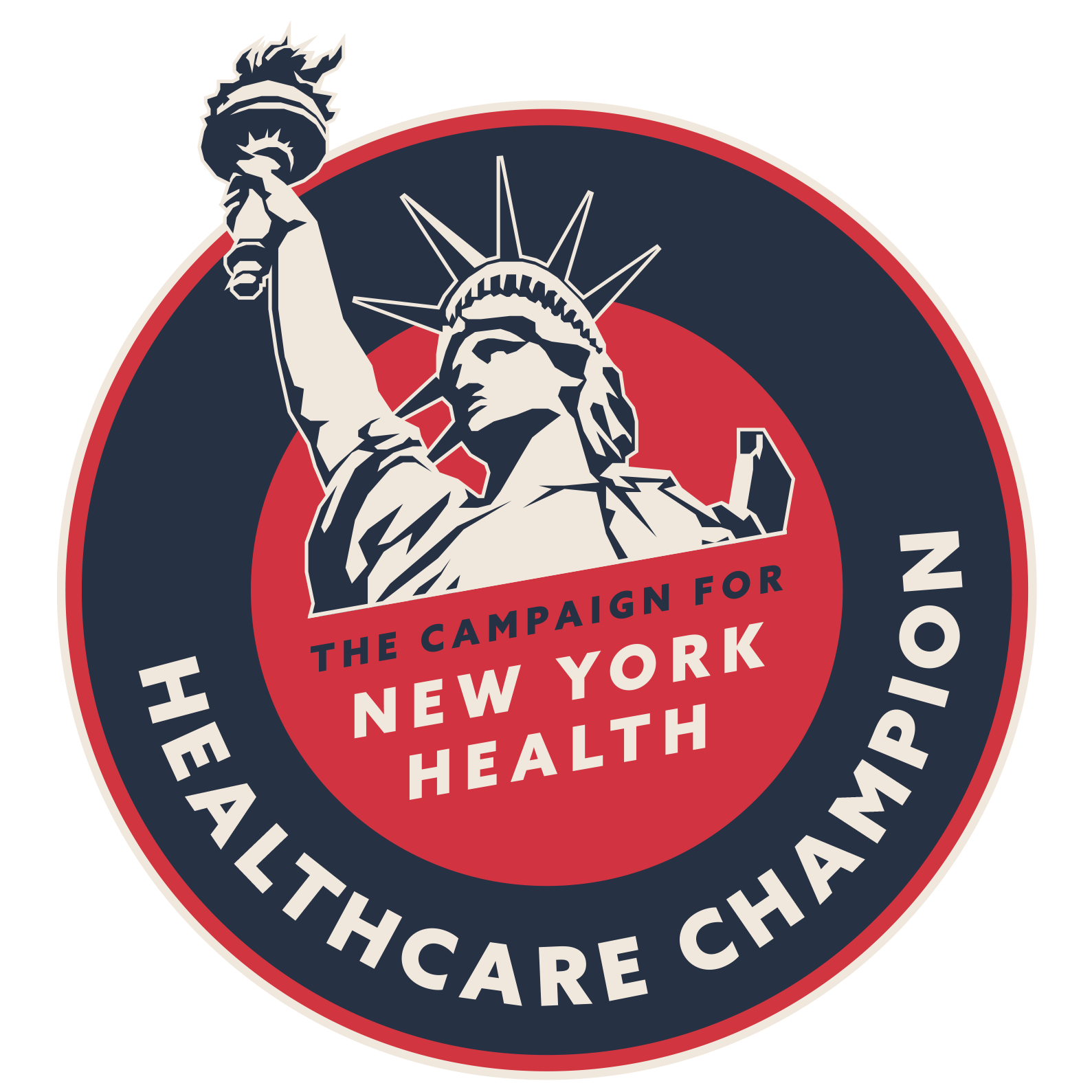 Campaign for New York Health Healthcare Champion seal